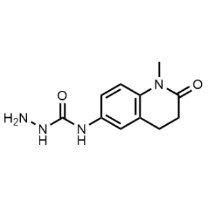 Hydrazinecarboxamide, N-(1,2,3,4-tetrahydro-1-methyl-2-oxo-6-quinolinyl)-|CS-0039473