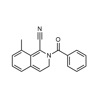 2-benzoyl-8-methyl-2,3-dihydroisoquinoline-1-carbonitrile|CS-0039484