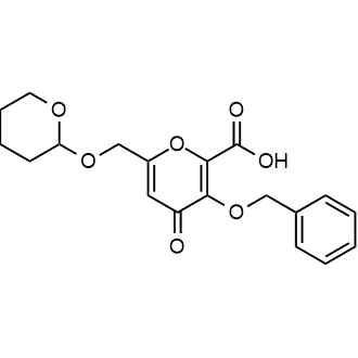 3-(benzyloxy)-4-oxo-6-(((tetrahydro-2H-pyran-2-yl)oxy)methyl)-4H-pyran-2-carboxylic acid|CS-0039524