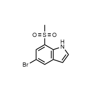 5-Bromo-7-(methylsulfonyl)-1H-indole|CS-0039554