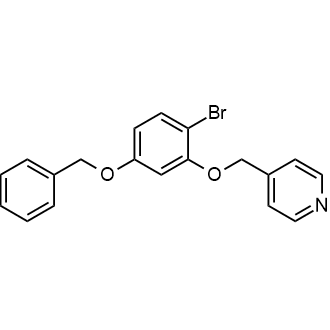 4-((5-(Benzyloxy)-2-bromophenoxy)methyl)pyridine|CS-0039590