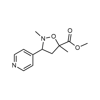 5-Isoxazolidinecarboxylic acid, 2,5-dimethyl-3-(4-pyridinyl)-, methyl ester|CS-0039607