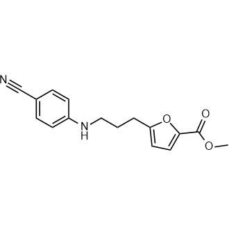 2-Furancarboxylic acid, 5-[3-[(4-cyanophenyl)amino]propyl]-, methyl ester|CS-0039633