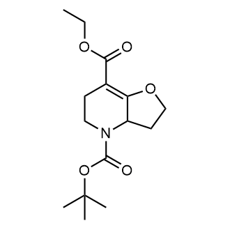 Furo[3,2-b]pyridine-4,7(2H)-dicarboxylic acid, 3,3a,5,6-tetrahydro-, 4-(1,1-dimethylethyl) 7-ethyl ester|CS-0039702
