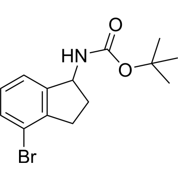 tert-Butyl (4-bromo-2,3-dihydro-1H-inden-1-yl)carbamate|CS-0039716