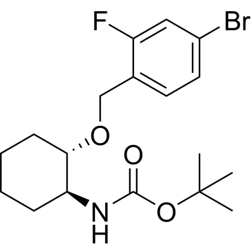 Tert-Butyl ((1S,2S)-2-((4-Bromo-2-Fluorobenzyl)Oxy)Cyclohexyl)Carbamate|CS-0039793