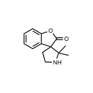 Spiro[benzofuran-3(2H),3'-pyrrolidin]-2-one, 2',2'-dimethyl-|CS-0039797