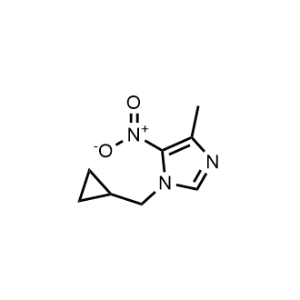 1H-Imidazole, 1-(cyclopropylmethyl)-4-methyl-5-nitro-|CS-0039810