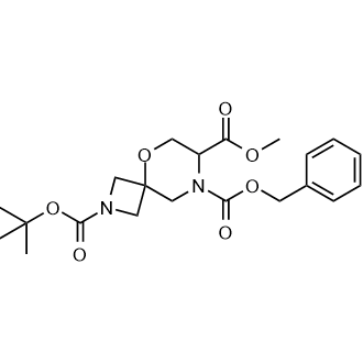 8-Benzyl 2-tert-butyl 7-methyl 5-oxa-2,8-diazaspiro[3.5]nonane-2,7,8-tricarboxylate|CS-0039849