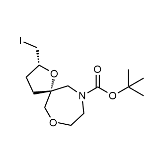(2R,5R)-Tert-butyl 2-(iodomethyl)-1,7-dioxa-10-azaspiro[4.6]undecane-10-carboxylate|CS-0039859