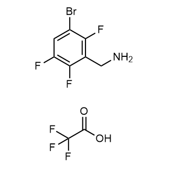 (3-Bromo-2,5,6-trifluorophenyl)methanamine 2,2,2-trifluoroacetate|CS-0039924