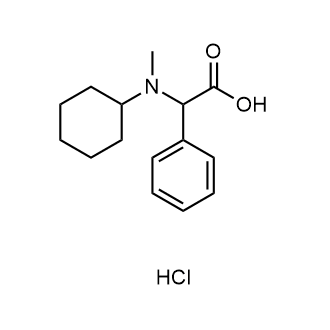 Benzeneacetic acid, α-(cyclohexylmethylamino)-, hydrochloride 1:1|CS-0040015