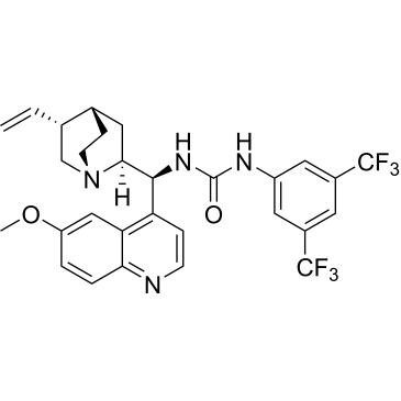 N-[3,5-Bis(trifluoromethyl)phenyl]-N'-[(8α,9S)-6'-methoxycinchonan-9-yl]urea|CS-0040111