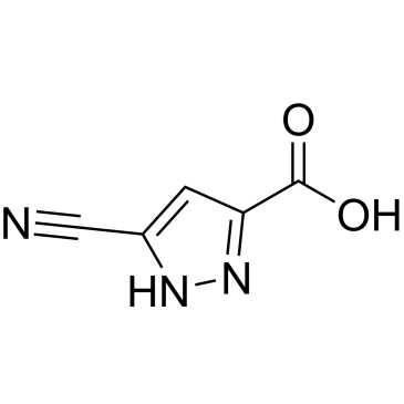 3-Cyano-1H-pyrazole-5-carboxylic acid
