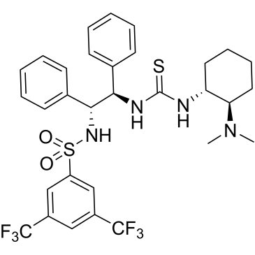 N-[(1R,2R)-2-[[[[(1R,2R)-2-(Dimethylamino)cyclohexyl]amino]thioxomethyl]amino]-1,2-diphenylethyl]-3,5-bis(trifluoromethyl)benzenesulfonamide|CS-0040404