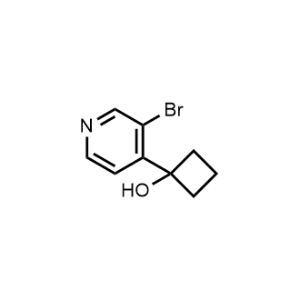 1-(3-Bromo-4-pyridinyl)cyclobutanol|CS-0040524