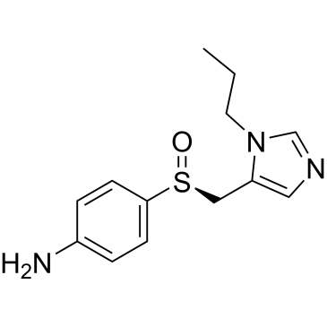 (S)-4-[[(1-Propylimidazol-5-yl)methyl]sulfinyl]aniline|CS-0040729