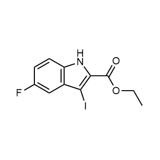 Ethyl 5-fluoro-3-iodo-1H-indole-2-carboxylate|CS-0040996