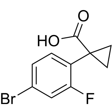 1-(4-Bromo-2-fluorophenyl)cyclopropanecarboxylic acid|CS-0041363