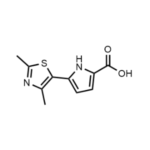 5-(2,4-dimethylthiazol-5-yl)-1H-pyrrole-2-carboxylic acid|CS-0041546