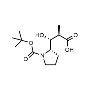 (2R,3R)-3-((S)-1-(tert-Butoxycarbonyl)pyrrolidin-2-yl)-3-hydroxy-2-methylpropanoic acid|CS-0042410