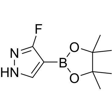 3-Fluoro-4-(4,4,5,5-tetramethyl-1,3,2-dioxaborolan-2-yl)-1H-pyrazole|CS-0042489