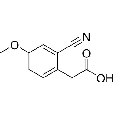 2-(2-Cyano-4-methoxyphenyl)acetic acid|CS-0042608