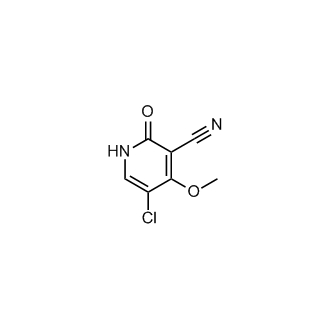 5-Chloro-4-methoxy-2-oxo-1,2-dihydropyridine-3-carbonitrile|CS-0042986