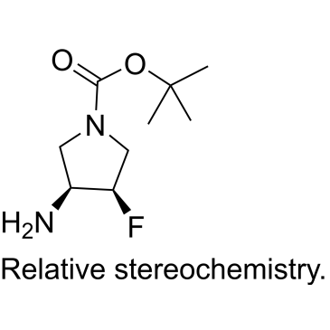 cis-tert-Butyl 3-amino-4-fluoropyrrolidine-1-carboxylate|CS-0043138