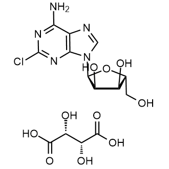 (2S,3R,4S,5R)-2-(6-Amino-2-chloro-9H-purin-9-yl)-5-(hydroxymethyl)tetrahydrofuran-3,4-diol (2R,3R)-2,3-dihydroxysuccinate|CS-0044188
