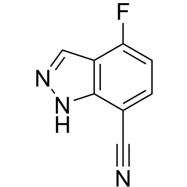 4-Fluoro-1H-indazole-7-carbonitrile