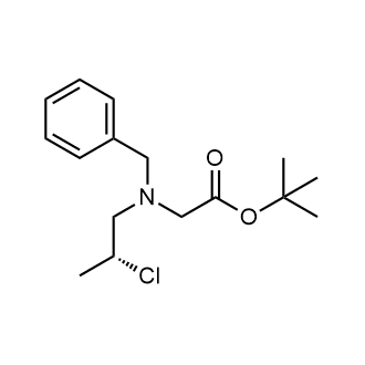 tert-Butyl (R)-N-benzyl-N-(2-chloropropyl)glycinate|CS-0045149