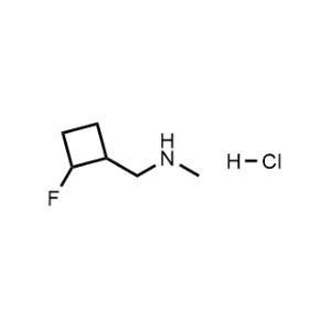 1-(2-Fluorocyclobutyl)-N-methylmethanamine hydrochloride|CS-0045335