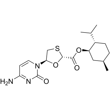 (1R,2S,5R)-2-Isopropyl-5-methylcyclohexyl (2R,5R)-5-(4-amino-2-oxopyrimidin-1(2H)-yl)-1,3-oxathiolane-2-carboxylate|CS-0045610