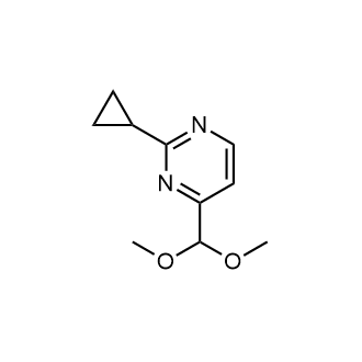 2-Cyclopropyl-4-(dimethoxymethyl)pyrimidine|CS-0045857