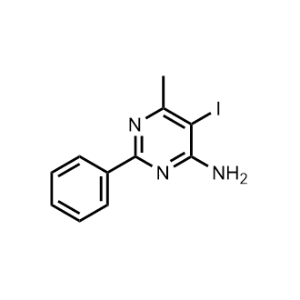 5-Iodo-6-methyl-2-phenylpyrimidin-4-amine|CS-0045947