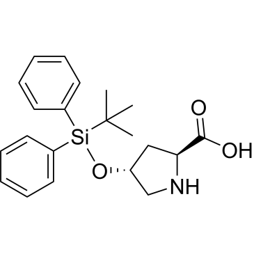 (2S,4R)-4-((tert-Butyldiphenylsilyl)oxy)pyrrolidine-2-carboxylic acid|CS-0046868