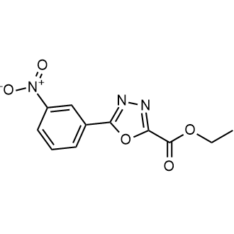 Ethyl 5-(3-nitrophenyl)-1,3,4-oxadiazole-2-carboxylate|CS-0047074