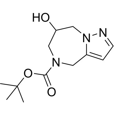 tert-Butyl 7-hydroxy-7,8-dihydro-4H-pyrazolo[1,5-a][1,4]diazepine-5(6H)-carboxylate|CS-0047410