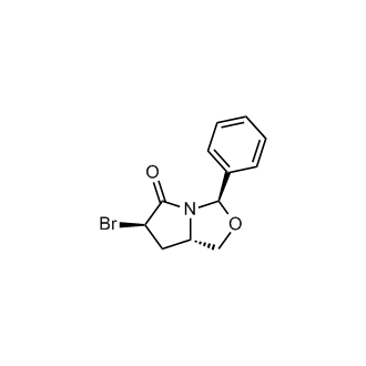 (3R,6R,7aS)-6-Bromo-3-phenyltetrahydro-3H,5H-pyrrolo[1,2-c]oxazol-5-one|CS-0047469