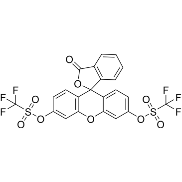 3-Oxo-3H-spiro[isobenzofuran-1,9'-xanthene]-3',6'-diyl bis(trifluoromethanesulfonate)|CS-0047491