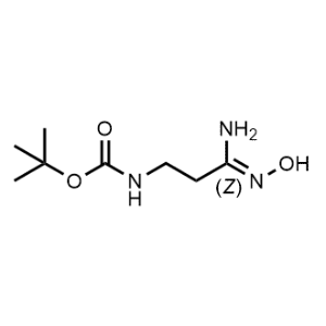 tert-Butyl (Z)-(3-amino-3-(hydroxyimino)propyl)carbamate|CS-0047559