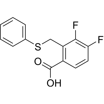 3,4-Difluoro-2-((phenylthio)methyl)benzoic acid|CS-0047622