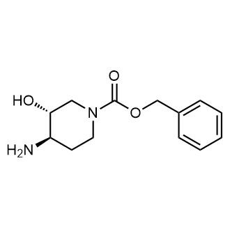 rel-Phenylmethyl (3R,4R)-4-amino-3-hydroxy-1-piperidinecarboxylate|CS-0047830