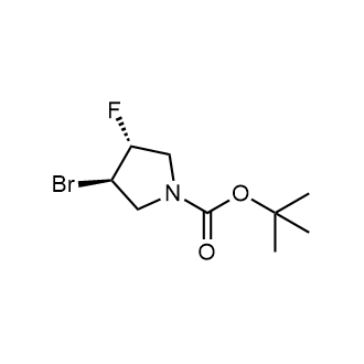 rel-tert-Butyl (3R,4R)-3-bromo-4-fluoropyrrolidine-1-carboxylate|CS-0047871
