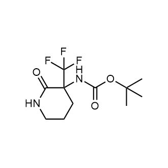 tert-Butyl N-[2-oxo-3-(trifluoromethyl)piperidin-3-yl]carbamate|CS-0047969