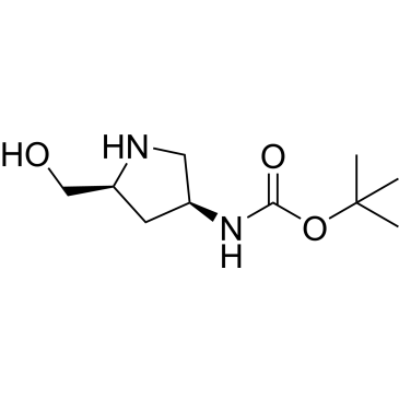tert-Butyl N-[(3S,5S)-5-(hydroxymethyl)pyrrolidin-3-yl]carbamate|CS-0047990
