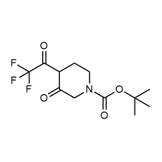tert-Butyl 3-oxo-4-(trifluoroacetyl)piperidine-1-carboxylate|CS-0048270