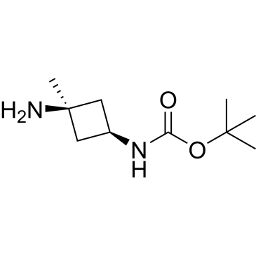 tert-Butyl (cis-3-amino-3-methylcyclobutyl)carbamate|CS-0048504