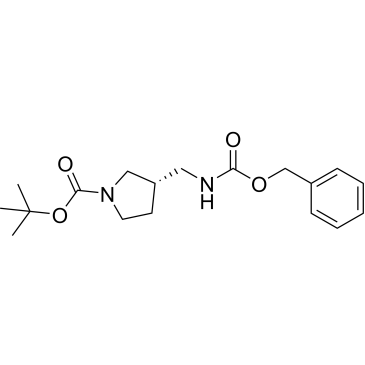 Benzyl [[(S)-1-(tert-butoxycarbonyl)pyrrolidin-3-yl]methyl]carbamate|CS-0048554